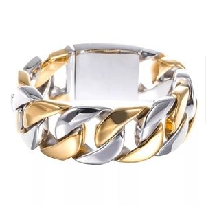 BOLD STAINLESS STEEL BRACELET